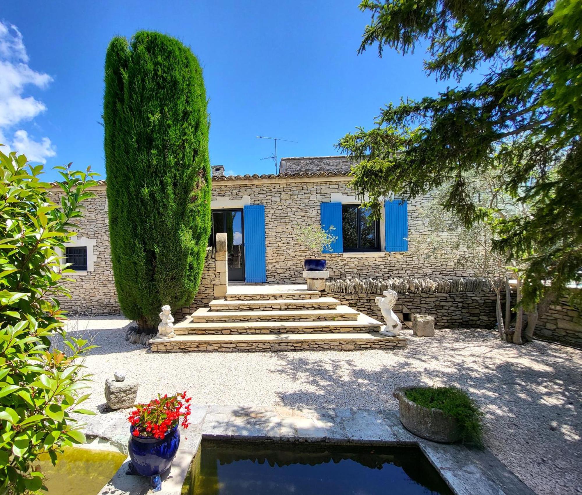 "La Massette Du Cheval Blanc" Villa De Caractere En Pierre Л'Іль-сюр-ла-Сорг Екстер'єр фото